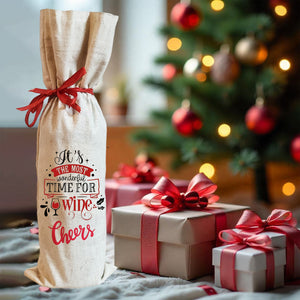 Cheers to Good Times Wine Bottle Cover