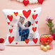 Cherished Snuggle Set: Personalised Cushion with Chocolate treats