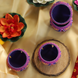 Jalicut Terracota T-Light Diyas - Aubergine - Set of 4