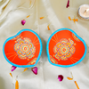 Heart shape Diya Set of 2