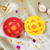 Haldi Kumkum Diya Set of 2