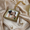 Square Keepsakes Brass Frame