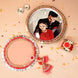 Red Personalised Picture Karwa Chauth Thali Set